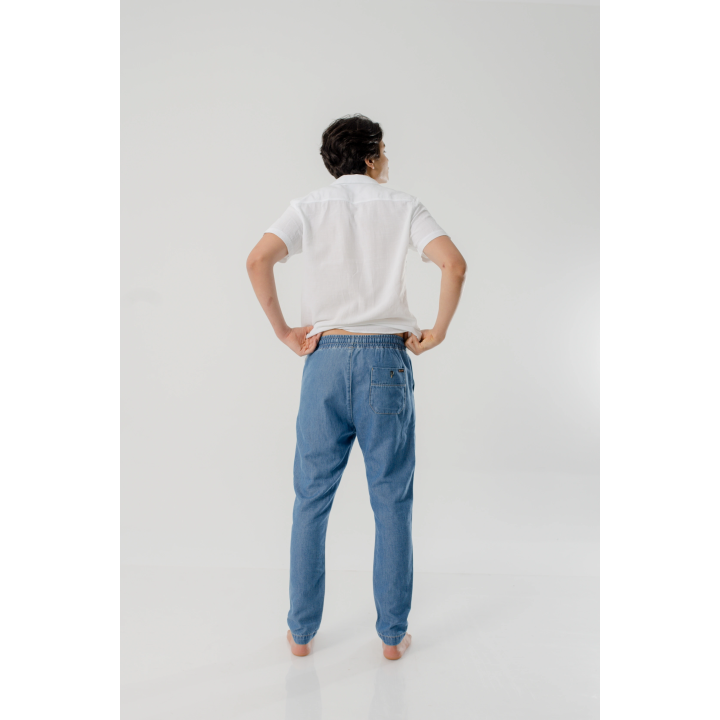 pantalon Relaxed fit  Bleu