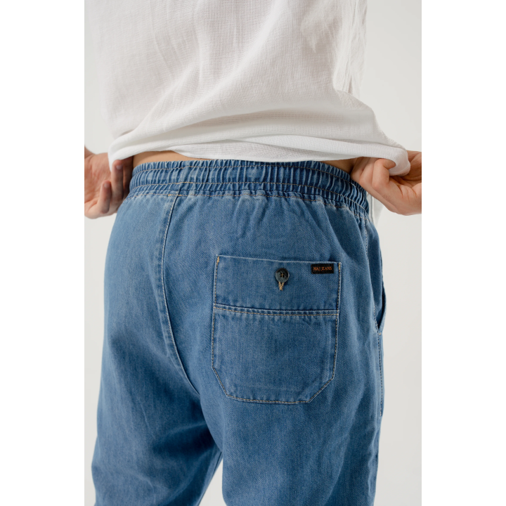 pantalon Relaxed fit  Bleu