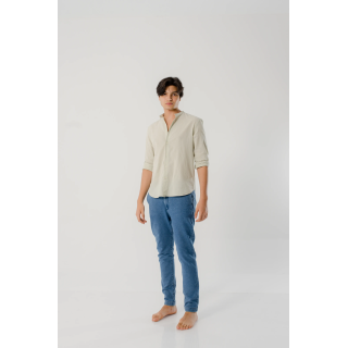 Pantalon Jeans Homme – Coupe Tapered Confort