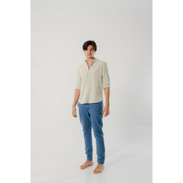 Pantalon Jeans Homme – Coupe Tapered Confort