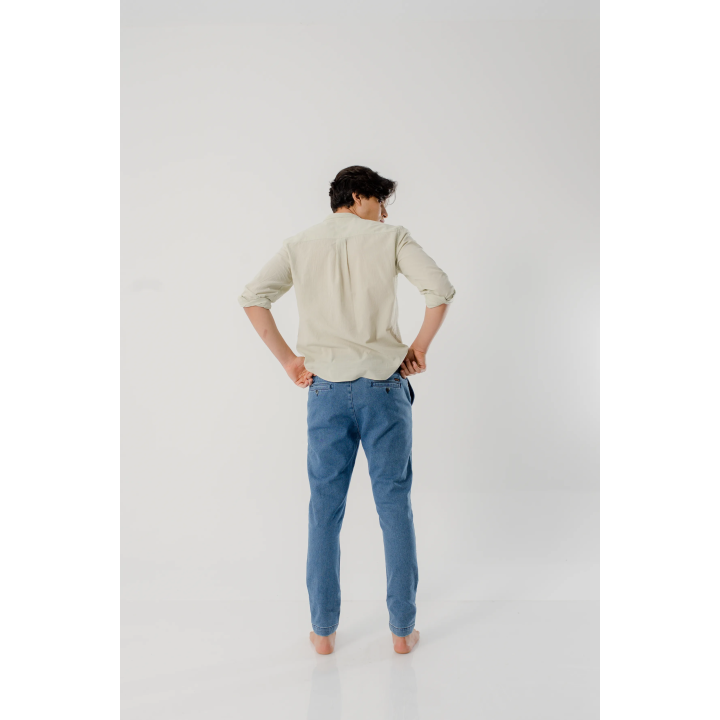 Pantalon Jeans Homme – Coupe Tapered Confort