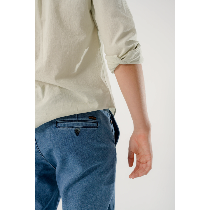 Pantalon Jeans Homme – Coupe Tapered Confort