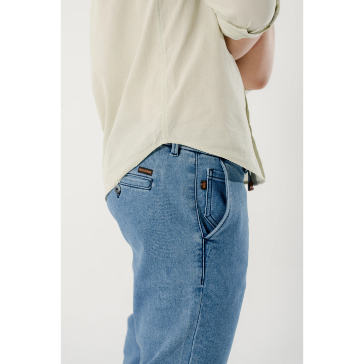 Pantalon Jeans Homme – Coupe Tapered Confort