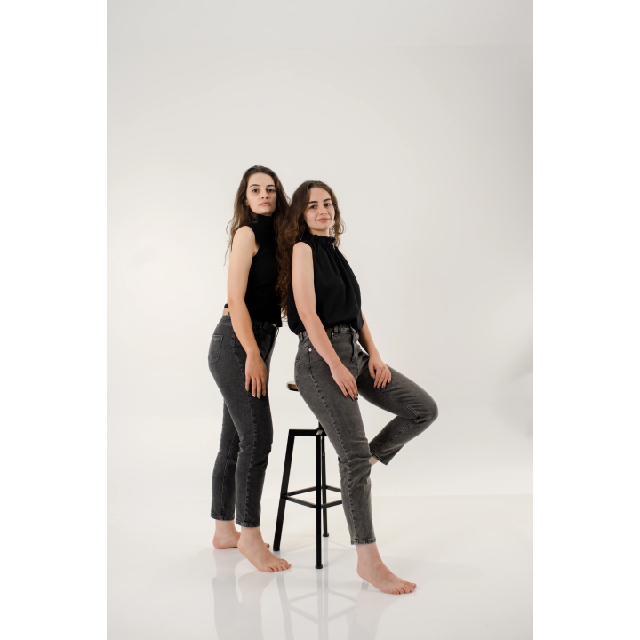 Pantalon Femme Mom Fit – Coupe Confortable & Style Vintage