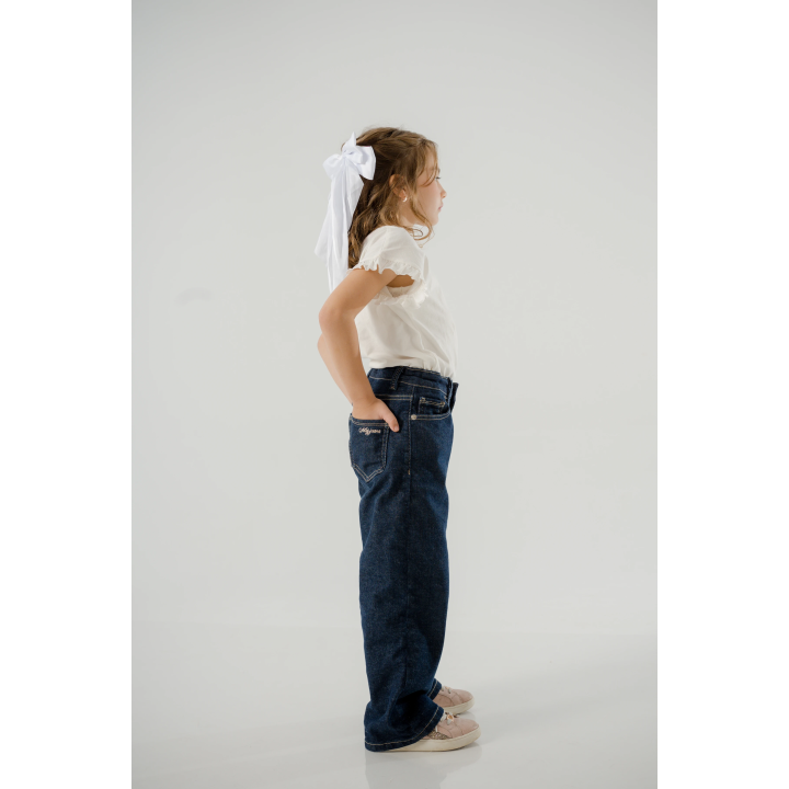 Pantalon Fille Coupe Large – Confort & Style Tendance