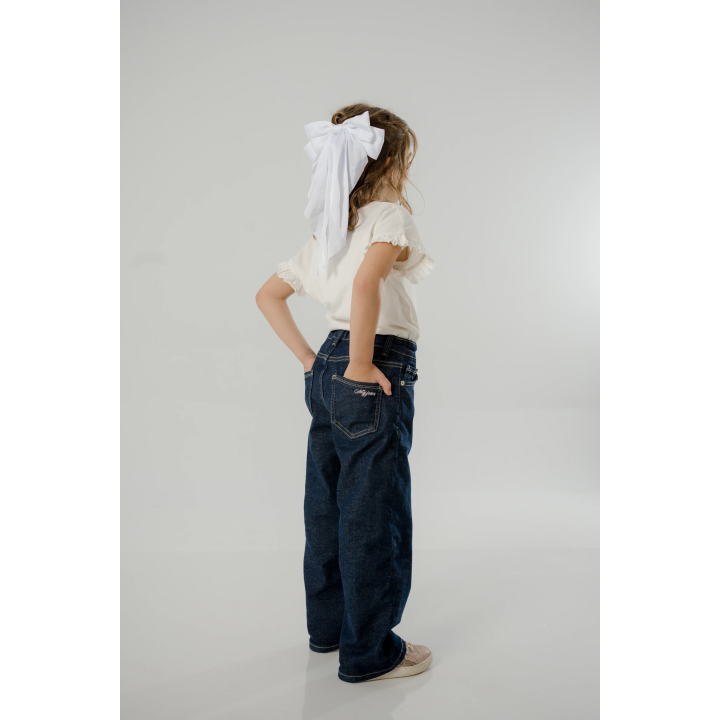 Pantalon Fille Coupe Large – Confort & Style Tendance