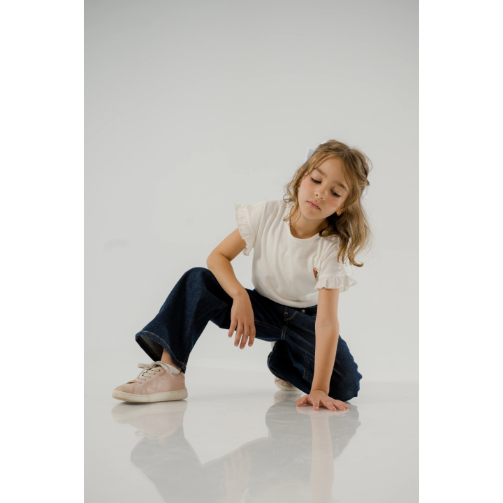 Pantalon Fille Coupe Large – Confort & Style Tendance