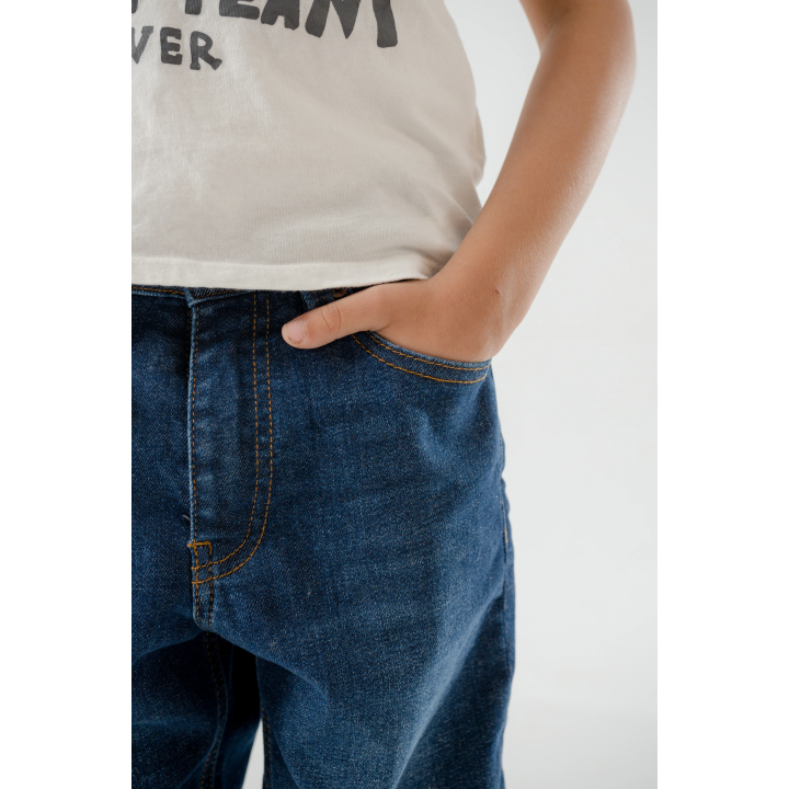 Pantalon Garçon Boyfriend-Fit