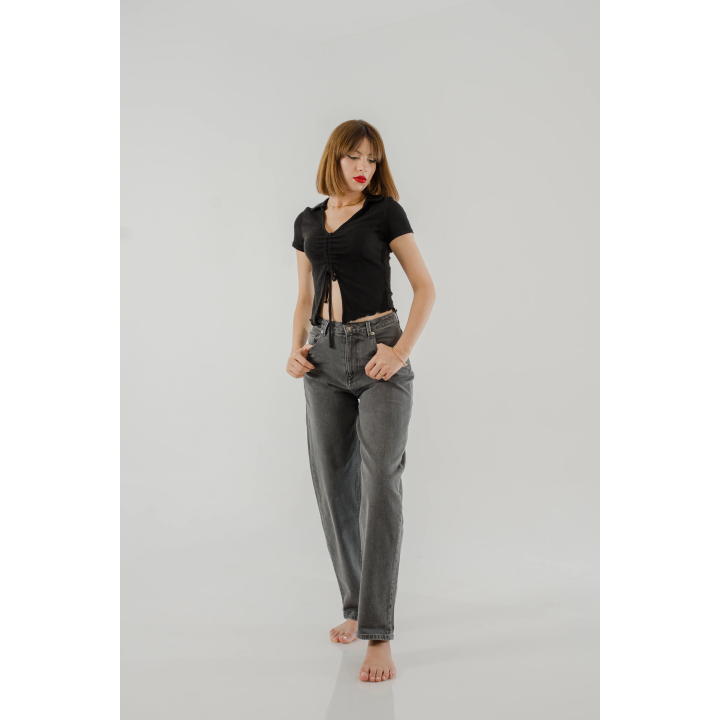 Pantalon Femme Coupe Ballon – Confort & Style Moderne