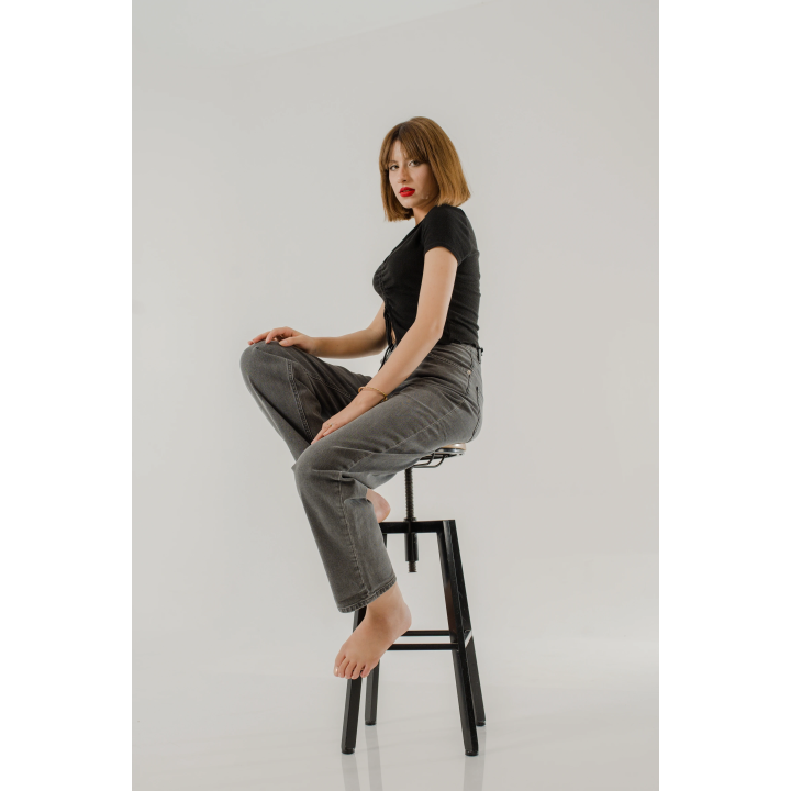 Pantalon Femme Coupe Ballon – Confort & Style Moderne