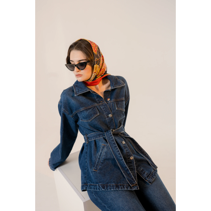 Ensemble Femme en Jean – Veste Oversize & Jean Wide-Leg