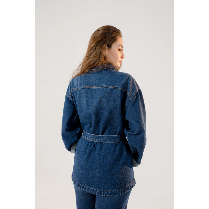 Ensemble Femme en Jean – Veste Oversize & Jean Wide-Leg