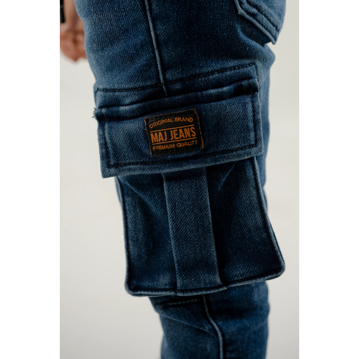 PANTALON DE JOGGING CARGO EN JEAN