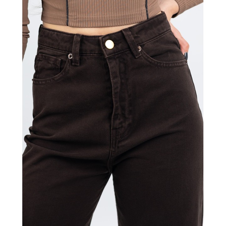 wide-leg super taille haute