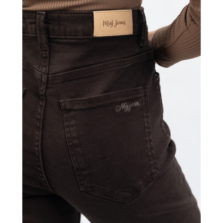 Pantalon droite super taille haute