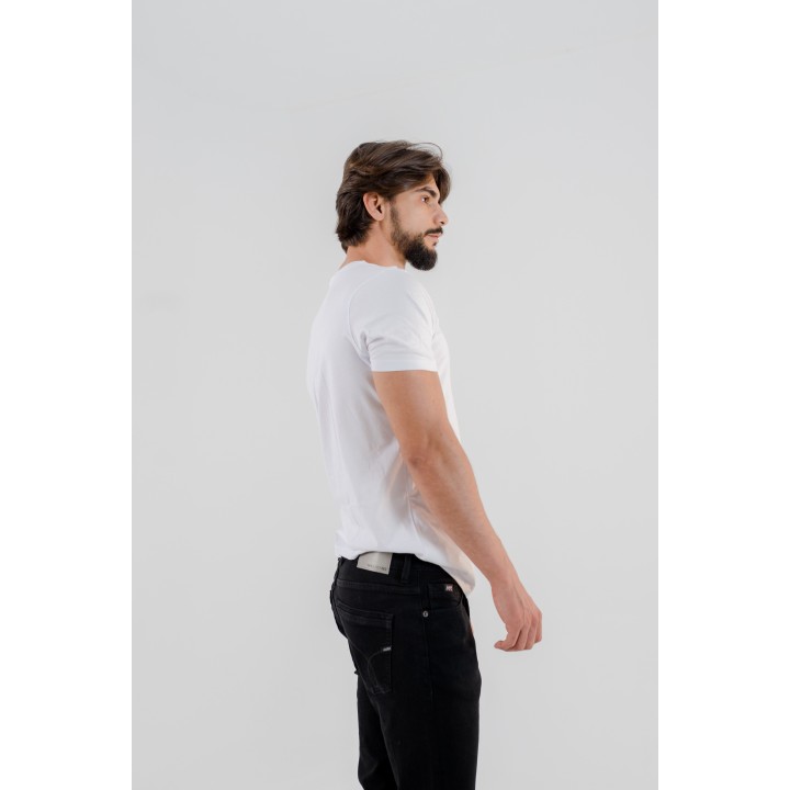 Pantalon homme 5 poche demi droite