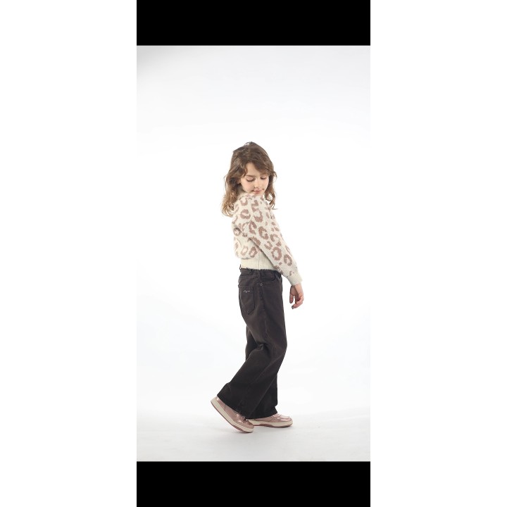 Pantalon Fille Coupe Large – Confort & Style Tendance