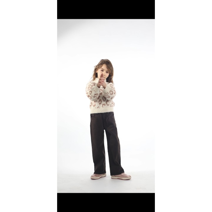 Pantalon Fille Coupe Large – Confort & Style Tendance