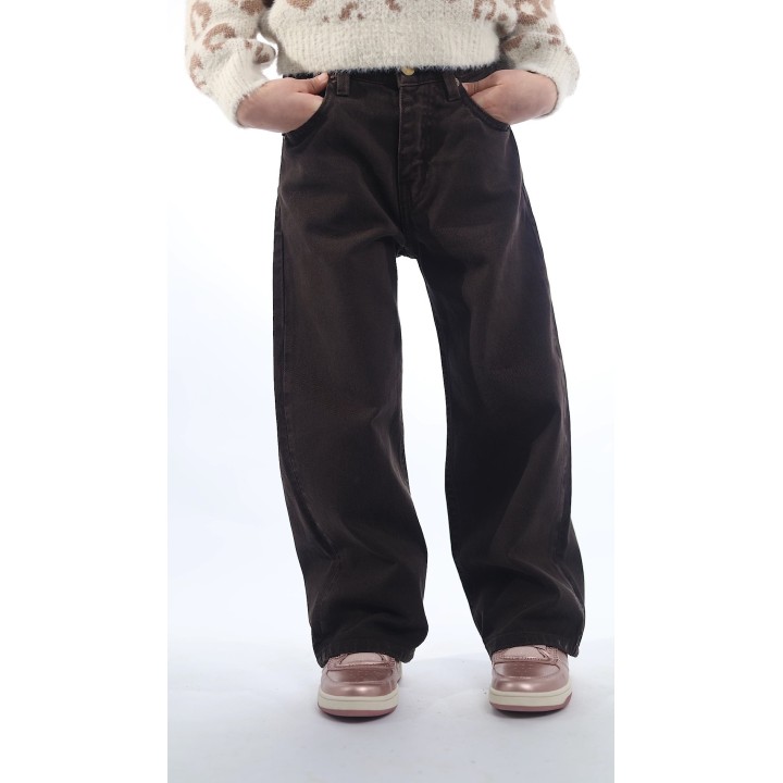 Pantalon Fille Coupe Large – Confort & Style Tendance