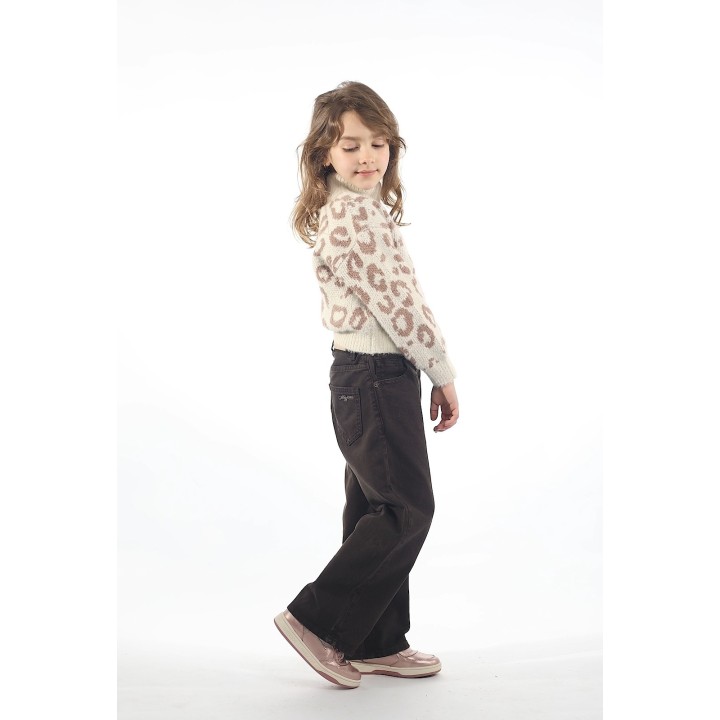Pantalon Fille Coupe Large – Confort & Style Tendance