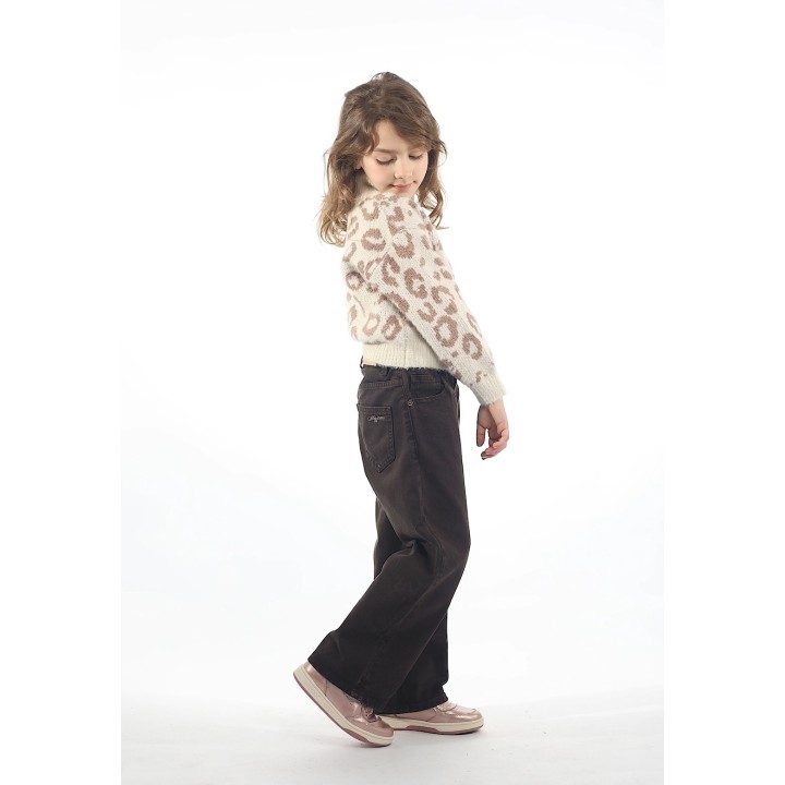 Pantalon Fille Coupe Large – Confort & Style Tendance