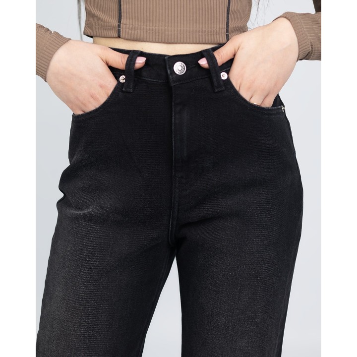 Pantalon droite super taille haute
