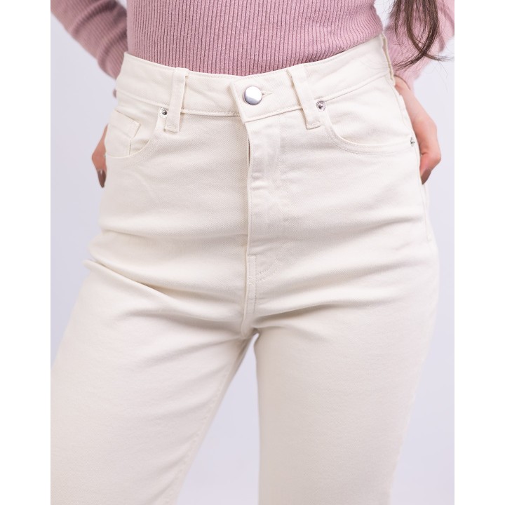 Pantalon droite super taille haute