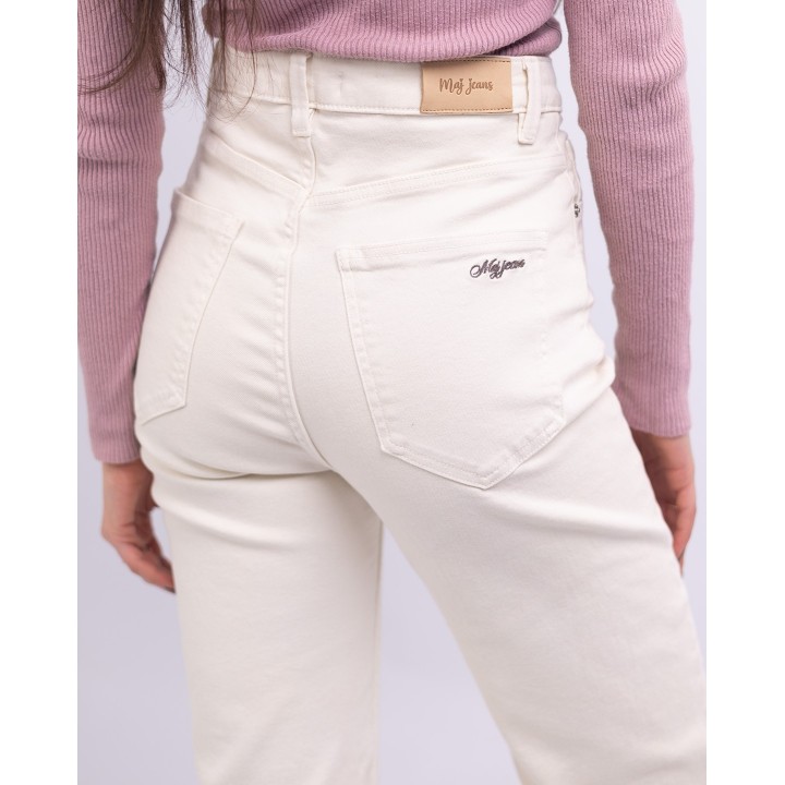 Pantalon droite super taille haute