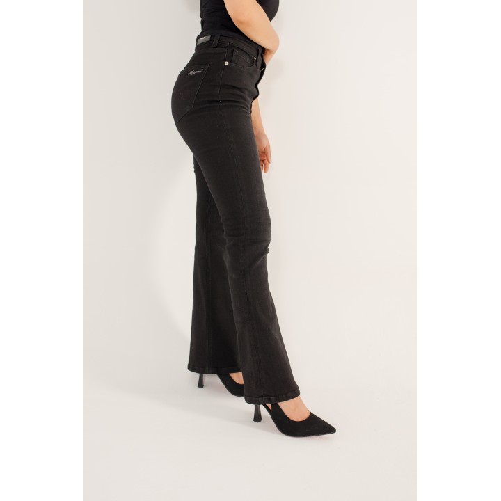 Jean flare super taille haute
