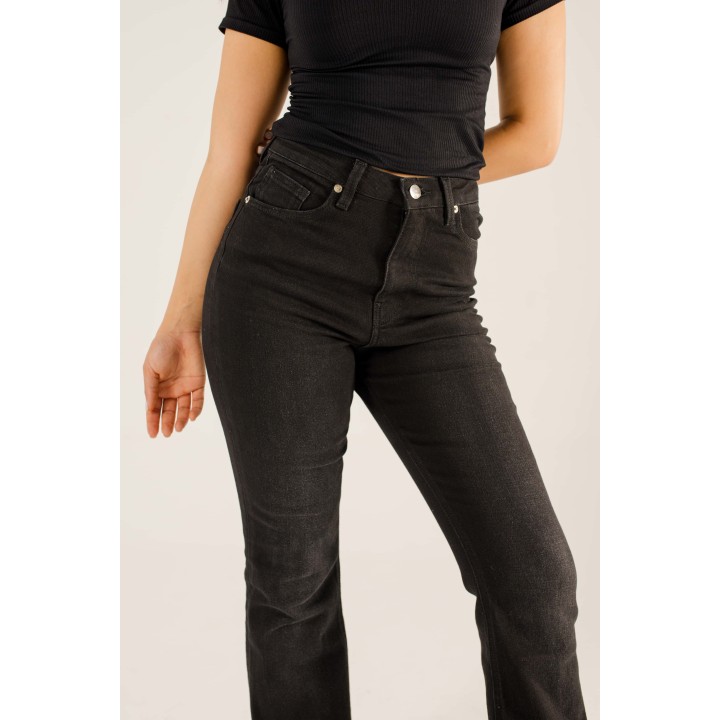 Jean flare super taille haute